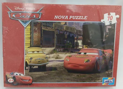 Produktbild von MIKA Puzzle Lightning McQueen und Luigi Disney Cars 70 Teile PIXAR