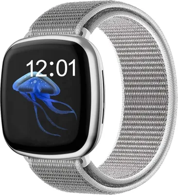 Produktbild von Strap-it Fitbit Versa 3 Armband Nylon (Muschel)