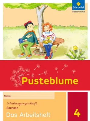 Produktbild von Pusteblume. Das Sprachbuch 4. Arbeitsheft + Lernentwicklungsheft. Sachsen
