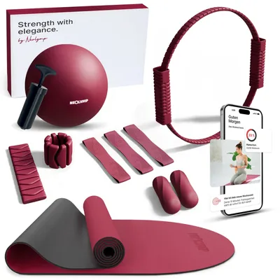 Produktbild von Pilates Komplett-Set Premium - mit Geschenkbox