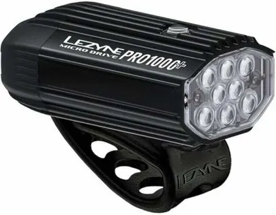 Produktbild von Lezyne Micro Drive Pro 1000+ Lumen USB IPX7 Fahrrad-Frontleuchte, schwarz