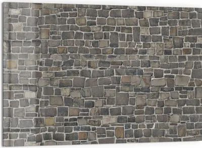 Produktbild von DEQORI Küchenrückwand Glas 60x40 cm 'Steinmelodie' Spritzschutz Bad Rückwand Küche