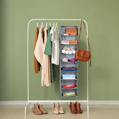 Produktbild von Hängeregal Kleiderschrank 8 Fächer