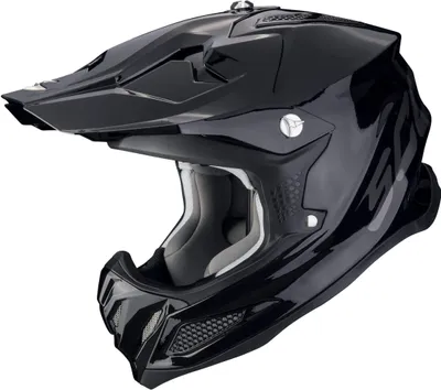 Zdjęcie produktu dla Kask motocrossowy Scorpion VX-22 Air Solid Kolor: Czarny, Rozmiar: S (55/56)