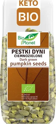 PESTKI DYNI CIEMNOZIELONE BIO 150 g - BIO PLANET