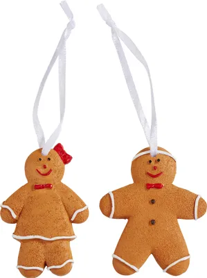 Produktbild von VBS Anhänger "Lebkuchenpärchen", 2 Stück