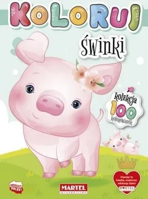 Produktbild von Kolorowanka Świnki - kolekcja Koloruj, praca zbiorowa, 16 stron