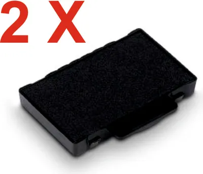 Produktbild von 2 X Trodat Ersatzkissen 6/53 für Professional 5203 – Stempelfarbe schwarzFür Professional 5203, 5253, 5440