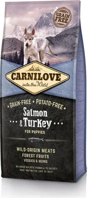 Produktbild von CARNILOVE 508822, Welpe, Lachs, Truthahn, 12 kg