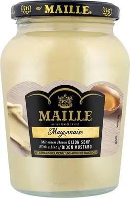 Produktbild von Maille Mayonnaise Fine und Dijon Senf französische Feinkost 320g