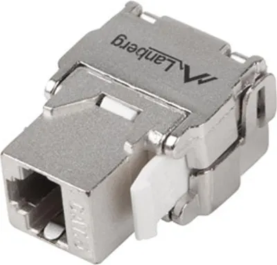 Produktbild von Lanberg Keystone Modul RJ45->LSA CAT. 6 FTP 180° werkzeuglos