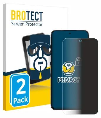 Produktbild von 2x BROTECT Sichtschutzfolie für Xiaomi Poco X8 Pro Max Anti-Spy Privacy Sichtschutz Blickschutz Folie Blaulicht-Schutz