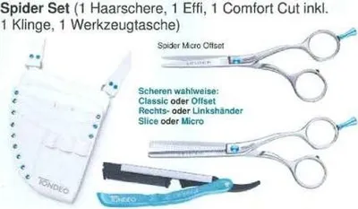 Produktbild von A-Spider Left Micro Classic Set1, 5.5/5.25 Swarovski türkis