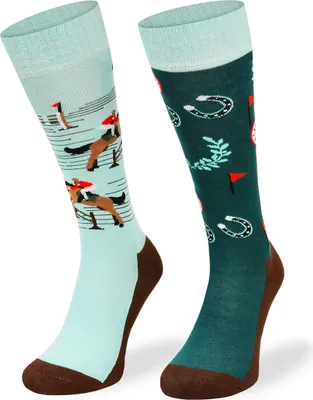 Produktbild von Skiety Reitbekleidung Damen & Herren - Kniestrümpfe für Damen & Herren - Reitsocken Reitsport Damen & Herren - Reitsocke Mädchen - Jumping, 39-42