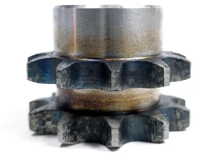 Image de Pignon 08B, 11 dents, avec moyeu, trempé, P : 12,7, 1/2″, à deux rangées