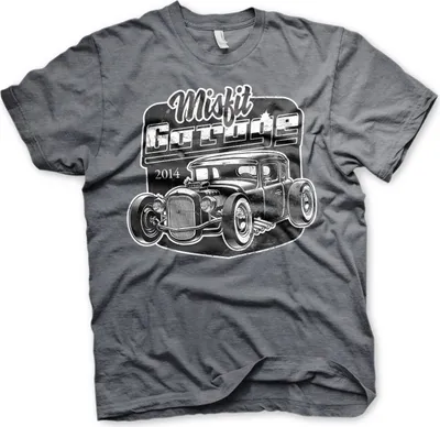 Produktbild von Misfit Garage Rod T-Shirt - Medium - Dark-Heather