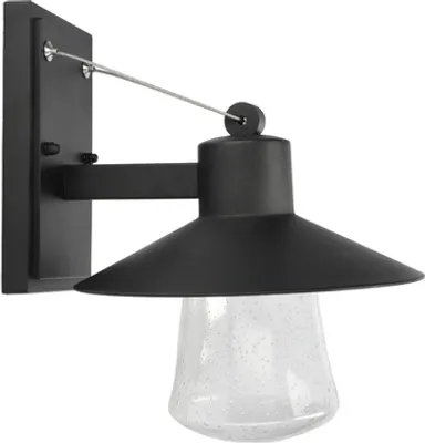 Productafbeelding van Buitenwandlamp Leila, IP44, zwart, E27