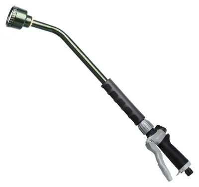 Produktbild von Gartenbrause Gießstab Gießbrause Wasserstab - 61 cm - Aluminium - Mit Durchflussregler - Für Blumen und Rasen