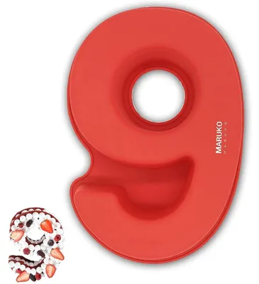 Immagine prodotto di Stampo in silicone a forma di numeri 3D, ideale per torte di compleanno, matrimoni e anniversari