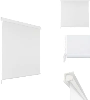 Image de vidaXL Rideau de douche 140x240 cm blanc - Rideaux de douche
