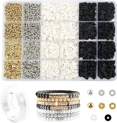 Produktbild von Schmuckperlen Set 2750 Teile Beading Zubehör