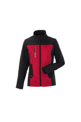 Produktbild von Größe 52 Planam Norit Damen Hybridjacke rot schwarz Modell 6517