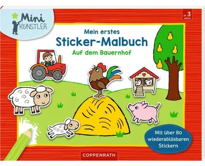 Produktbild von Mein erstes Sticker-Malbuch