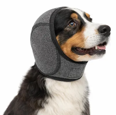 Imagen del producto de Protectores auditivos para perros, con cancelación de ruido, impermeables, ajustables, para ayudar a reducir la ansiedad