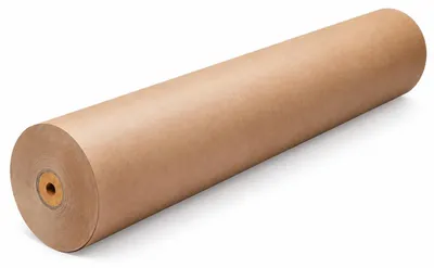 Produktbild von Clairefontaine 595771C Rolle Kraftpapier 50x1m 60g gerippt Braun