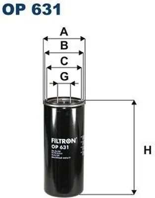 Zdjęcie produktu dla Filtr oleju FILTRON OP 631