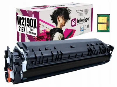 Produktbild von Inkdigo Toner W2190X für HP Color LaserJet Pro 3202dn, 3202dng, 3202dw, 3202dwe – Schwarz, 3200 Seiten,, KI-generiertes Bild