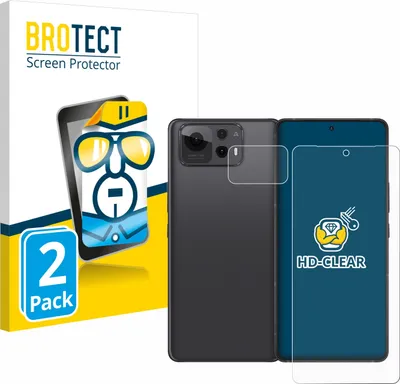 Produktbild von 2x Für ASUS ZenFone 12 Ultra (Display+Kamera) Schutzfolie BROTECT Displayschutz Display Schutz Folie Klar Transparent