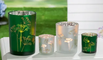 Obrázek produktu pro Skleněná lucerna Gilde "Dandelion" VE 4 so 50102