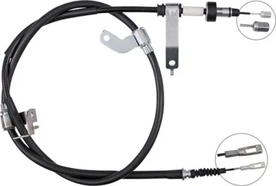 Produktbild von A.B.S. Handbremsseil Seilzug Feststellbremse für KIA RIO III (UB) Hinten Links K17477