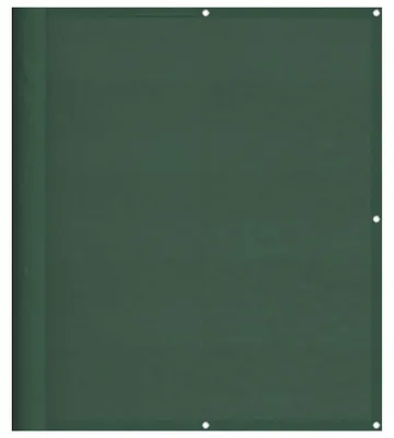 Obrázok produktu pre vidaXL Balkónová zástena tmavozelená 120x800 cm 100 % polyester Oxford