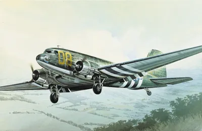 Zdjęcie produktu dla Italeri C - 47 SkyTrain, Model samolotu stałopłatowego, Zestaw montażowy, 1:72, C - 47 SkyTrain, Każda płeć, Plastik