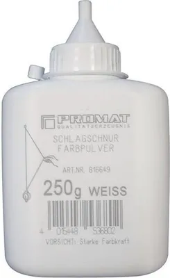 Produktbild von Schlagschnurkreide 1000 g blau Kunststoffflasche