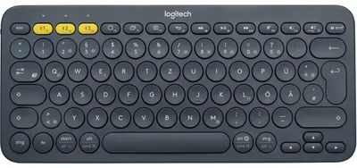 Immagine prodotto di Logitech K380 Tastiera Bluetooth multi-dispositivo - Tastatur - Bluetooth - Deutsch - Schwarz