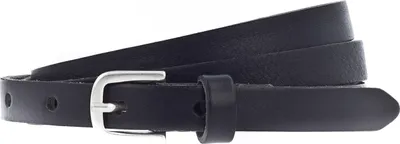 Produktbild von Vanzetti Leder Gürtel Neon Booster 15mm Full Leather Belt W75 Black schwarz