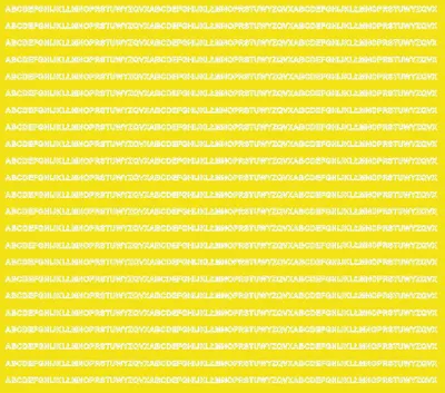 Image de Lettres autocollantes, 3 mm, jaune brillant