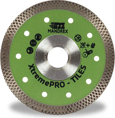 Produktbild von MandreX Diamanttrennscheibe Tiles XtremePRO Ø 125 mm Bohrung 22,23 mm