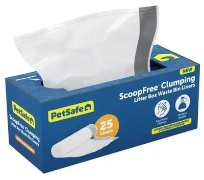 Zdjęcie produktu dla Petsafe Smartspin – woreczki do kuwety dla kotów, białe, jeden rozmiar
