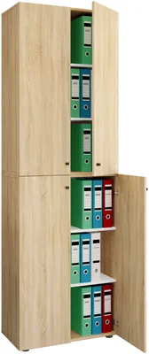 Produktbild von Büroschrank Aktenschrank Lona 6fach