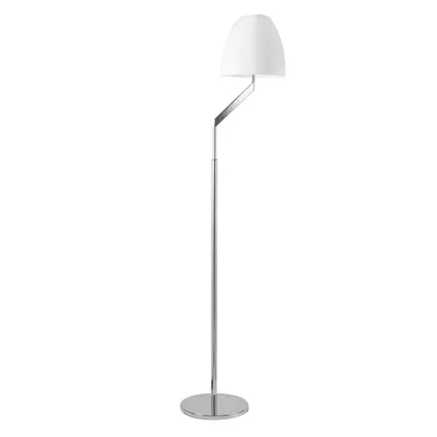 Imagen del producto de Grok Flavia: Lámpara de pie cromada, 1 bombilla E27