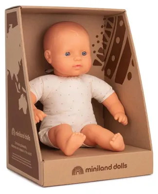 Productafbeelding van Kaukasische babypop van 32 cm met een zacht lichaam