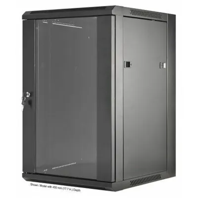 Produktbild von INTELLINET Wandverteiler 15HE 570x600mm schwarz,unmontiert