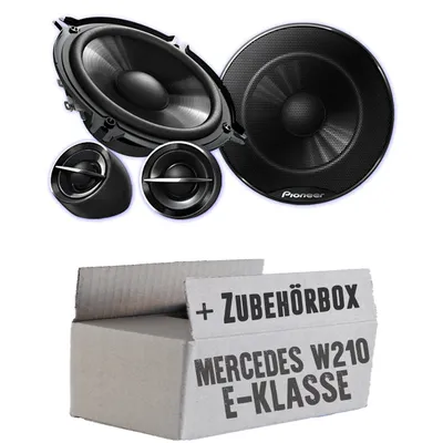 Produktbild von Mercedes E-Klasse W210 Heck - Pioneer TS-G133Ci - 13cm Lautsprechersystem - Einbauset