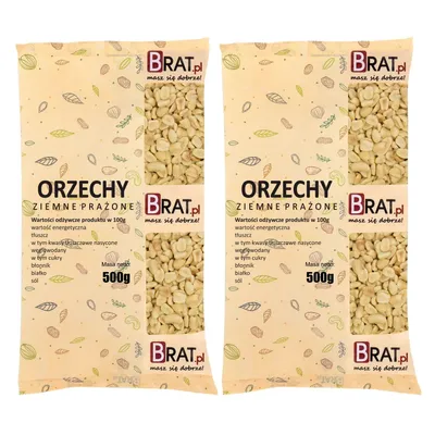 Produktbild von Geröstete Erdnüsse 1kg (2x500g)