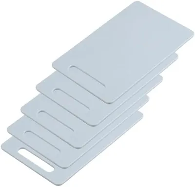 Produktbild von Kesper 32462 | 5er Set Schneidebrett PP-Kunststoff 23,5 x14,5 x 0,5 cm blau
