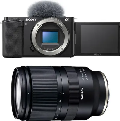 Zdjęcie produktu dla Sony Alpha Zv-E10 Czarny + Tamron 17–70